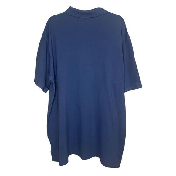 Polo Ralph Lauren Men’s 2XL Tall Collared Polo Shirt Blue Short Sleeve - Picture 4 of 4
